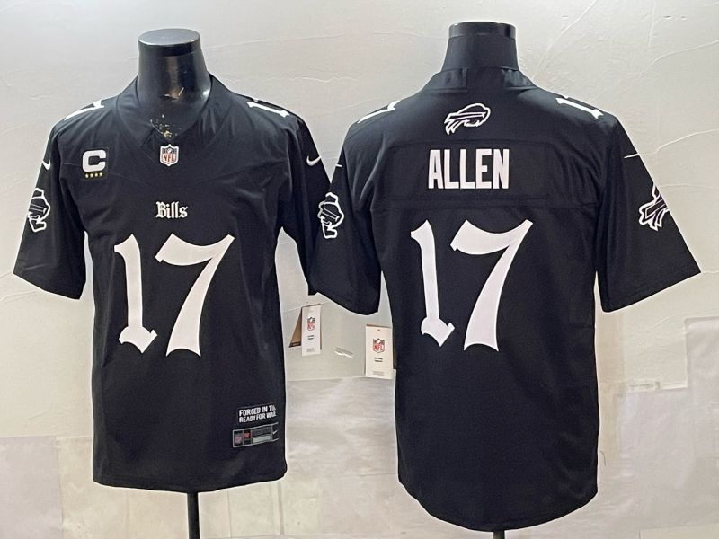 Men 2026 Buffalo Bills #17 Allen Black 7th generations Nike Limited NFL Jersey style 09